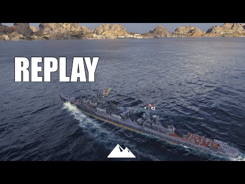 AKIZUKI, takka takka, takka takka, PÜFF! - World of Warships | [Replay] [Deutsch] [60fps]