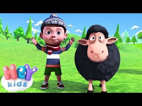 Черна Овчице 🐑 Детски Песни - HeyKids