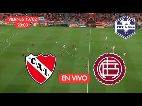 🔴 INDEPENDIENTE - LANUS EN VIVO | TORNEO APERTURA - FUT AND GOL