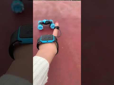 RC Twist Stunt Car Two Sides Gesture Remote Control Electric Gifts 360° 2.4G Boy
