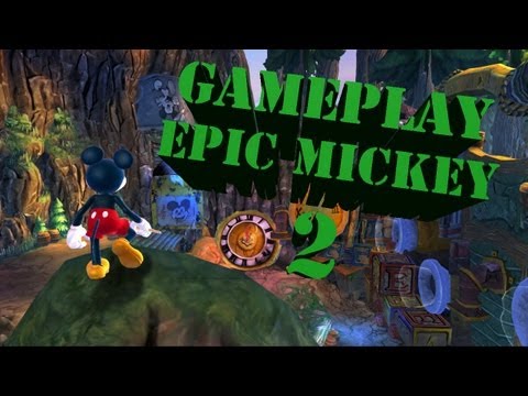 comment jouer a 2 a epic mickey