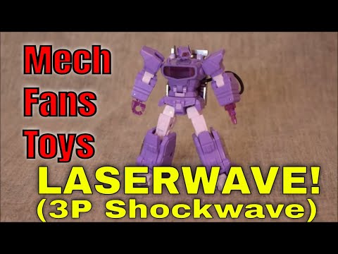 Mech Fans Toys Laserwave (3P Shockwave) - GotBot True Review NUMBER 692