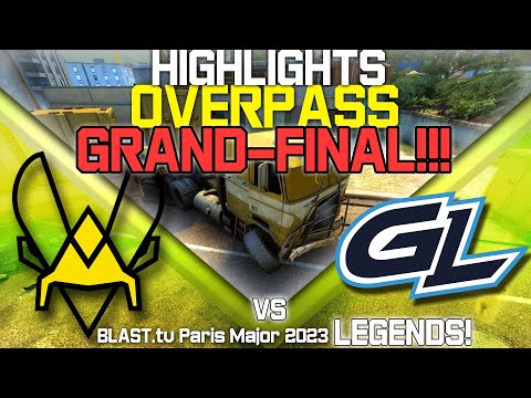 GRAND FINALE OF MAJOR! Vitality vs GamerLegion - overpass - Blast Paris Major 2023 CSGO | HIGHLIGHTS