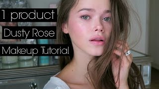 Dusty Rose (1 Product) Makeup Tutorial