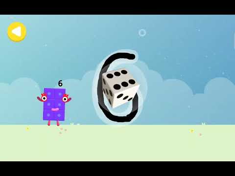 numberblocks how to write 6