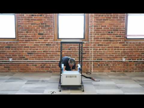 Microgrid HIL Testbed Assembly Timelapse
