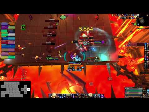 Mythic Painsmith farm kill with SKB Pyroclasm Fire Mage