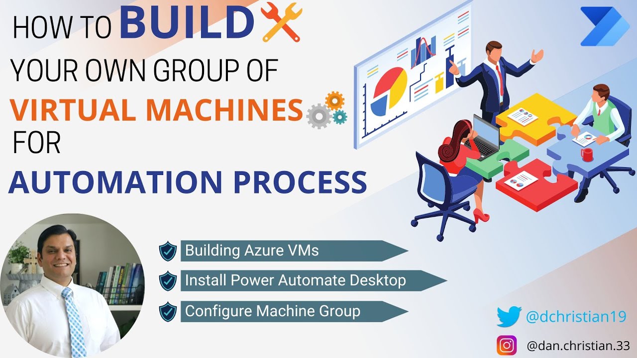 How to Build Your Own Group of Virtual Machines for Automation Process