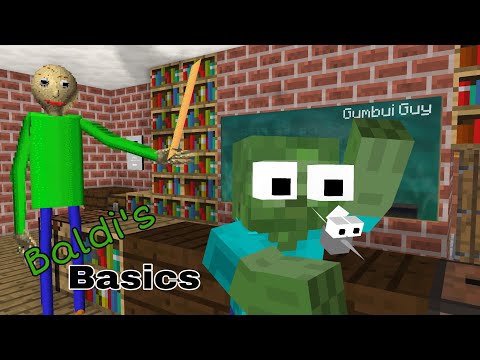 BALDI'S BASICS BECOME TEACHER - Minecraft Animation
