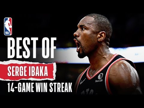 Ibaka's Best Plays For Raptors During 14-Game Win Streak!