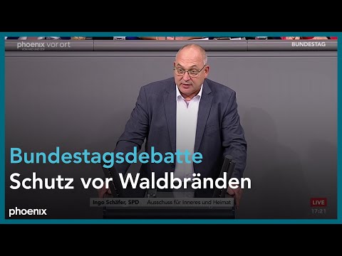 Bundestagsdebatte zum Waldbrandschutz am 30.11.22