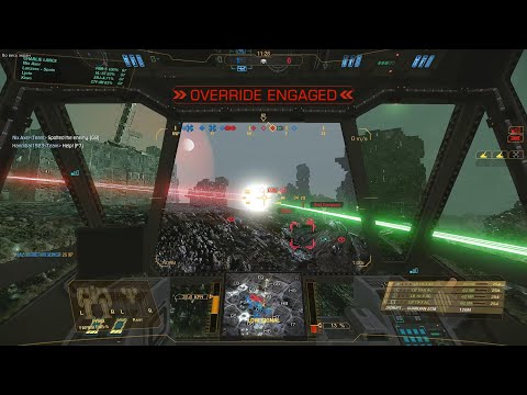 Mechwarrior Online - Fafnir FNR-5 - Симулятор ходьбы по кругу