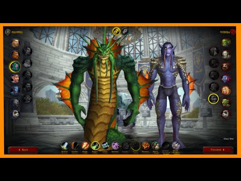NAZDOREI - Playable NAGA! A 2 Form NEW Race?!
