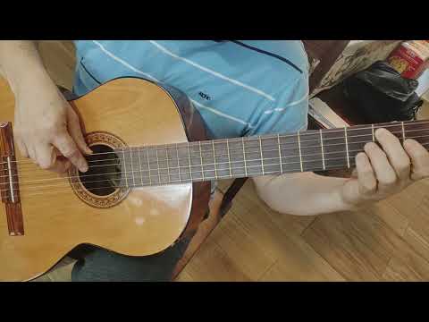 Bajo "Ballad of John and Yoko" en guitarra/Bass line for "Ballad of John and Yoko on guitar"