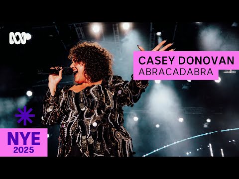 Casey Donovan covers Abracadabra | Sydney New Year's Eve 2025 | ABC iview
