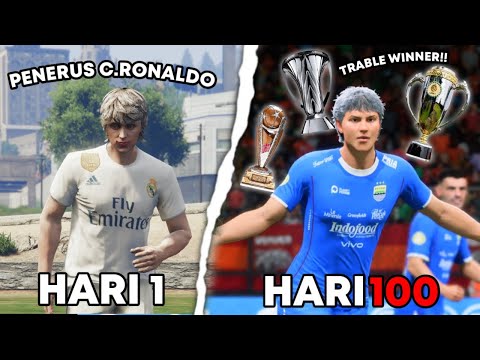 100 HARI DI GTA 5 MENJADI PEMAIN BOLA PROFESIONAL
