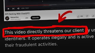 "Remove the video as soon as possible"