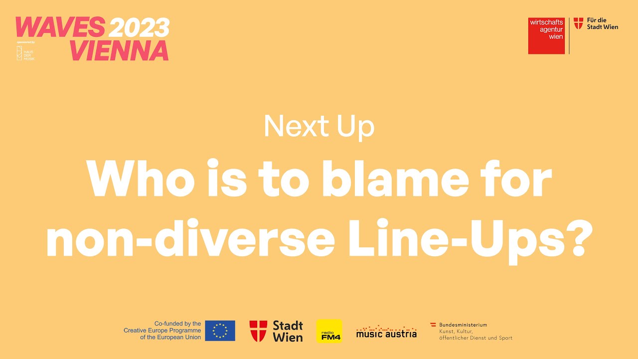 Who is to blame for non-diverse Line-Ups?