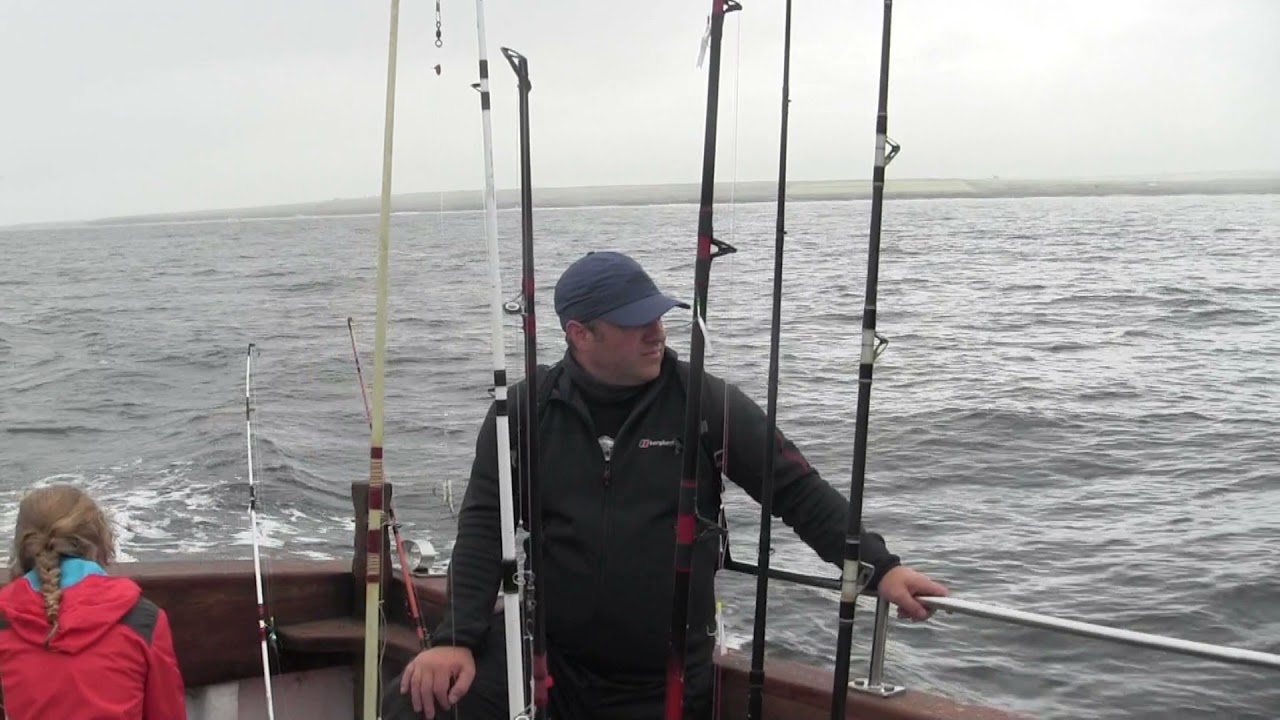 Fishing off Scrabster in Scotland