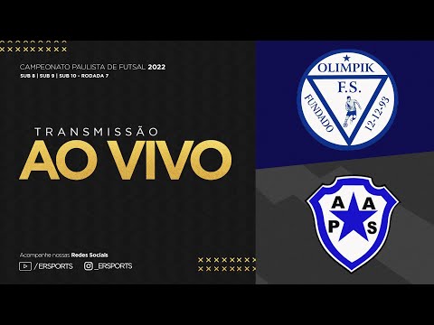 Ao vivo AD Olimpik x AA Portuários - SUB 9 | 21/05/2022