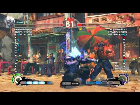 SSF4 AE2012: SunniestToast76 (Oni) vs xx jl smooth xx (Evil Ryu)