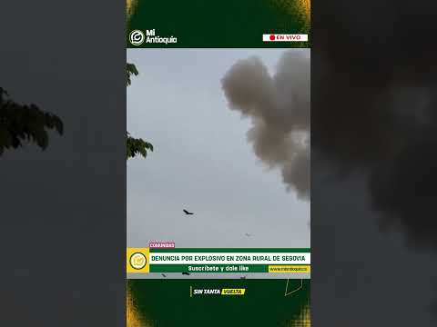 Segovia en alerta: artefacto explosivo dañó al menos 10 viviendas | #MiAntioquiaNoticias
