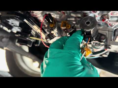 08 Mazda 3 Automatic transmission solenoid replacement.