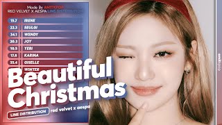 Download lagu Red Velvet X aespa - Beautiful Christmas | Line Distribution [CORRECTED 100%] mp3