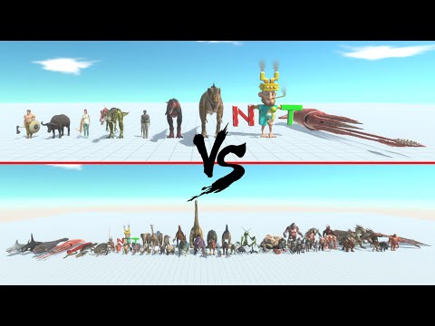 Team C Vs All Units ARBS | Animal Revolt Battle Simulator