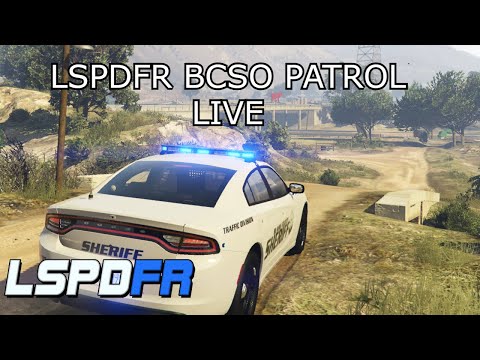 BCSO Patrol | GTA V | LSPDFR 0.4.9 | 2023 LIVE 🔴#1