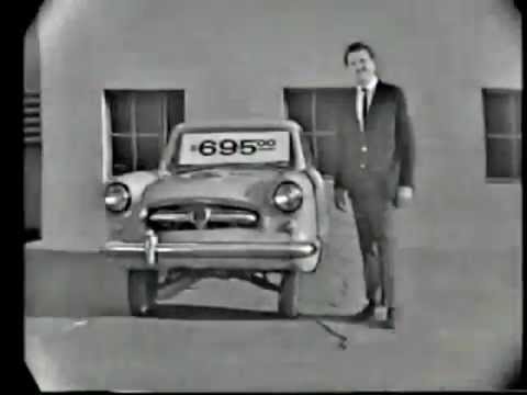 Ernie Kovacs - 1955 Nash Metropolitan Gag