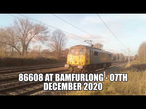 86608 at Bamfurlong - 07th December 2020