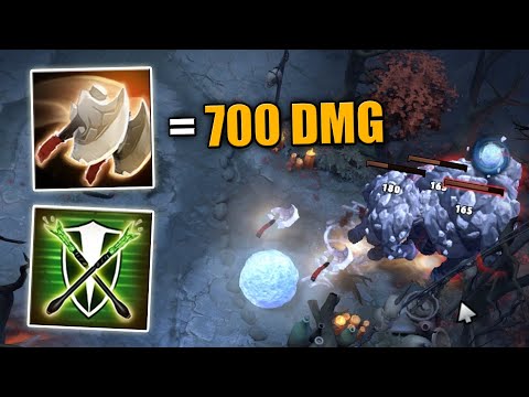 1 Button = 700 DMG with 386% Spell Amp + Nightmare BUG | Dota 2 Ability draft