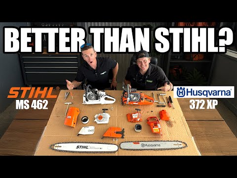 STIHL MS 462 Versus Husqvarna 372 XP! Full Breakdown!