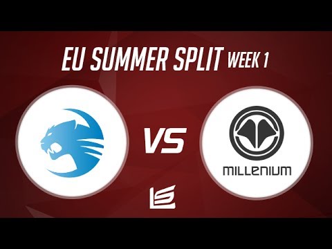 EU LCS 2014 Summer W1D1: Roccat vs Millenium Highlights