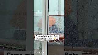 POV It’s pouring with rain in the Caribbean, someone came prepared! #cruiselife #travelvlog #shorts