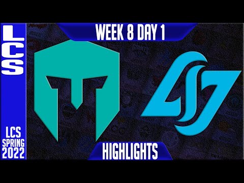 IMT vs CLG Highlights | LCS Spring 2022 W8D1 | Immortals vs Counter Logic Gaming