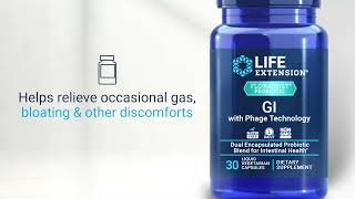 Life Extension Try FLORASSIST® Probiotic GI with Phage Technology