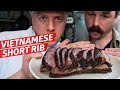 Experimenting With A Vietnamese Short Rib Dish That S Steamed Grilled And Deep Fried Prime Time