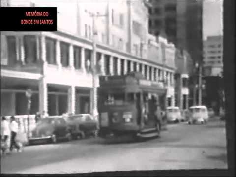 Bondes em Santos e o Trem Funicular