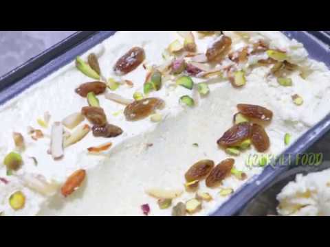 homemade firni ice cream ice cream recipe bangla kheer ice cream gourmet food