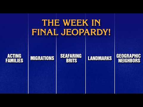 A Week in Final Jeopardy!: 3/24/25-3/28/25 | JEOPARDY!