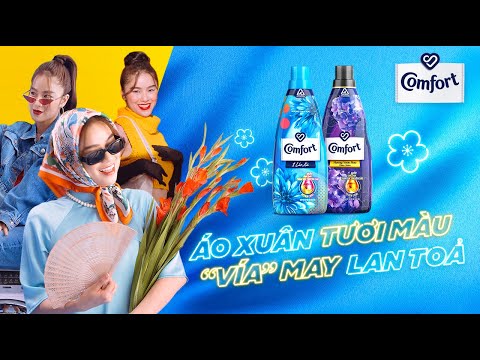 ÁO XUÂN TƯƠI MÀU, DISCO XIN VÍA - COMFORT x TÓC TIÊN | MV OFICIAL