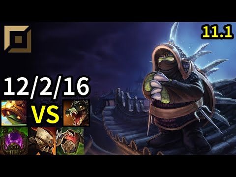 Rammus Top vs Renekton - EUW Master | Patch 11.1