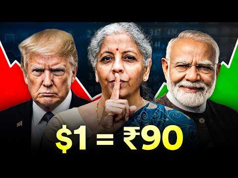 $1 = ₹90: Why it's a GOOD Thing | India's SECRET Strategy Explained