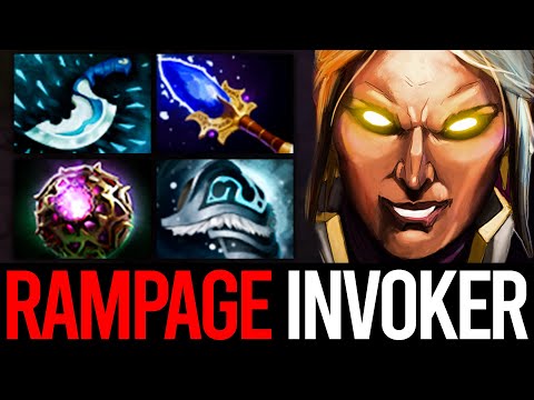RAMPAGE INVOKER!! EPIC CATACLYSM + CHRONOSPERE COMBO | Dota 2 Invoker