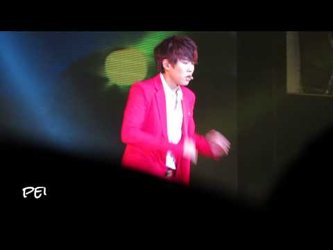 130421 BoyFriend 'JANUS' FM in Taiwan 賢星 HyunSeong solo-Trippin