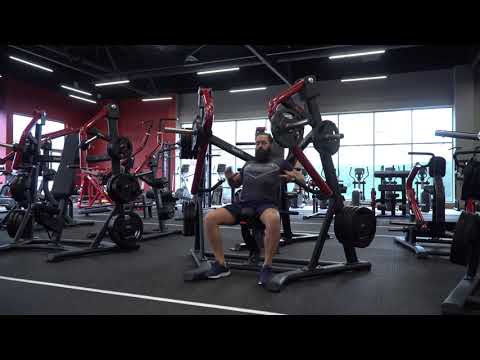 Тренажер Smith SH012 Жим от груди с отрицательным наклоном - Видео 1