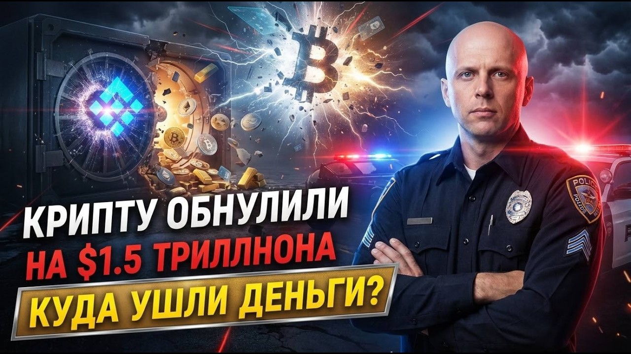 🚨Куда ИСЧЕЗ $1.7 триллион с крипторынка? Я отследил каждый доллар — и понял,К?