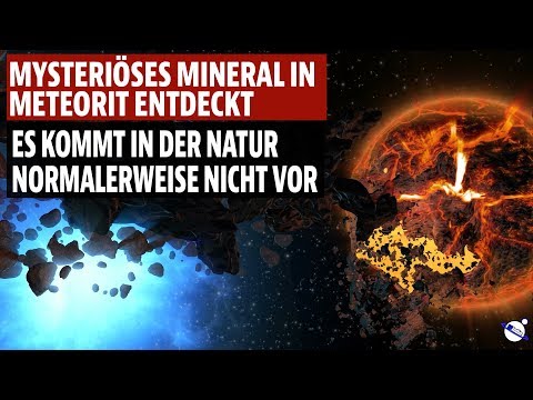 Mysterious mineral discovered in meteorite - It does not occur in nature